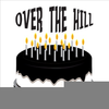 Over The Hill Clipart Image