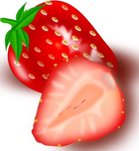 clipart of a strawberry - photo #39