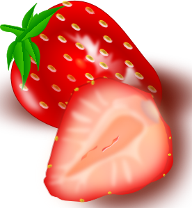 strawberry clipart mode