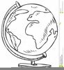 Free World Globe Clipart Image