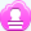 Free Pink Cloud Stamp Image
