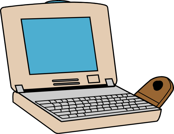 clipart of laptop - photo #22