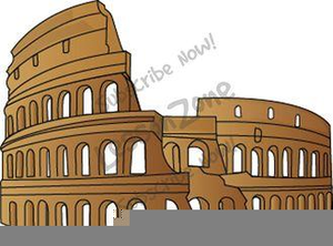 Roman Roads Clipart Image