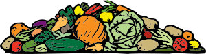 A Pile Of Vegetables Clip Art