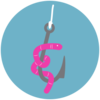 Fishing Worm Icon Image