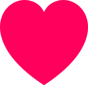 My Pink Heart Clip Art