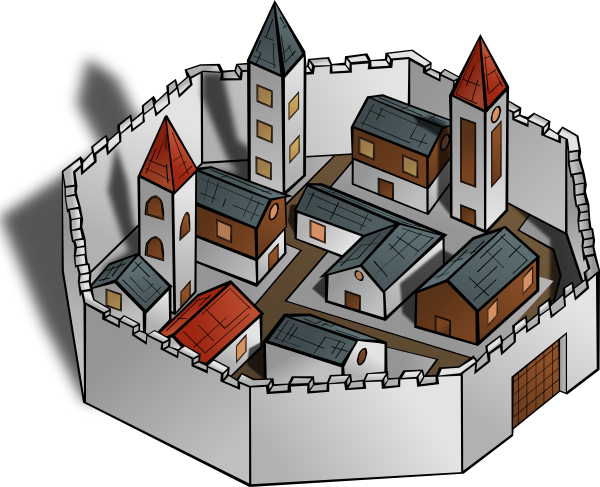 city wall clipart - photo #2