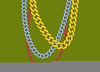 Gold Chain Clipart Image