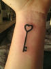 Simple Lock Tattoos Image