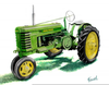 Jd Tractor Clipart Image