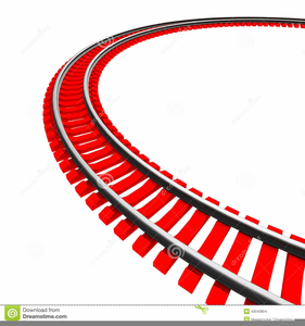 Clipart Of Train Tracks Image