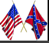 Civil War Flags Clipart Image