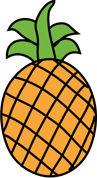 clipart of pineapple - photo #5