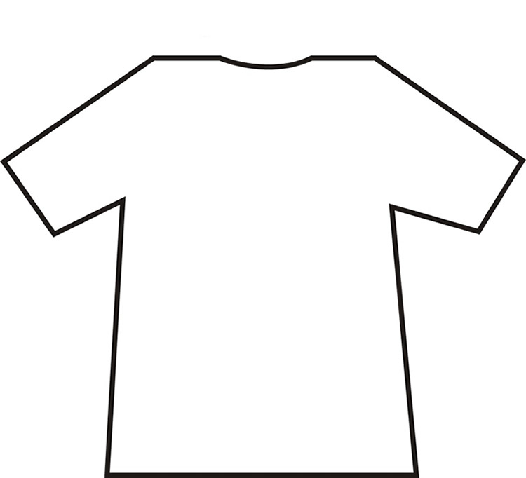 blank t shirt template clip art - photo #41