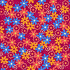 Daisy Flowers Seamless Repeat Pattern Vector Image