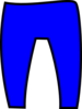 Blue Trousers Clip Art