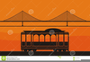 Cable Car Clipart Image