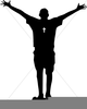 Clipart Of Person Praising God Image
