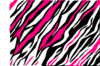 Zebra Print Clip Art