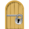 Locked Cell Door Icon Image