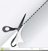 Clipart Scissors Cutting Paper Image