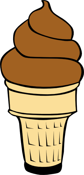 clipart chocolate ice cream - photo #1