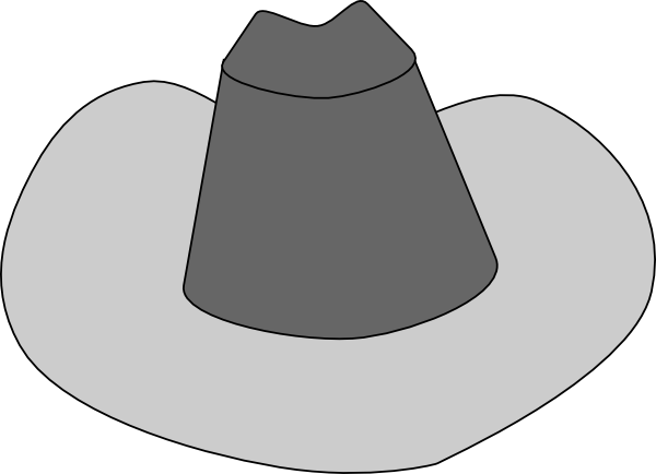 free cowboy hat clipart - photo #17