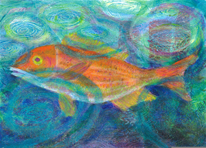 Fish Painting Acrylic Image