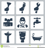 Plumber Icon Vector Image
