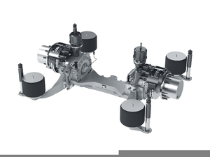 Bus Rear Axle Image
