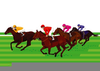 Horse Racing Track Clipart Image