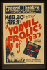 The Tuneful Musical Hit!  Vodvil Frolic  Of 1937 - Direct From Hollywood Image