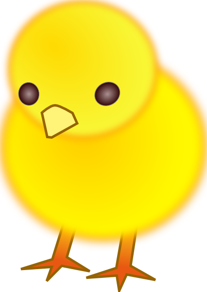 clipart baby chick - photo #7