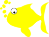 Yellow Fish Clip Art