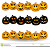 Pumpkin Border Clipart Image