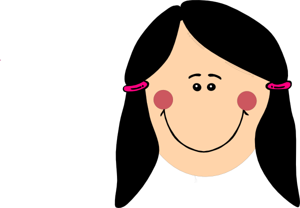 Shy Girl Edit Face Clip Art At Clker Com Vector Clip Art Online Royalty Free Public Domain