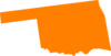 Oklahoma - Orange Clip Art