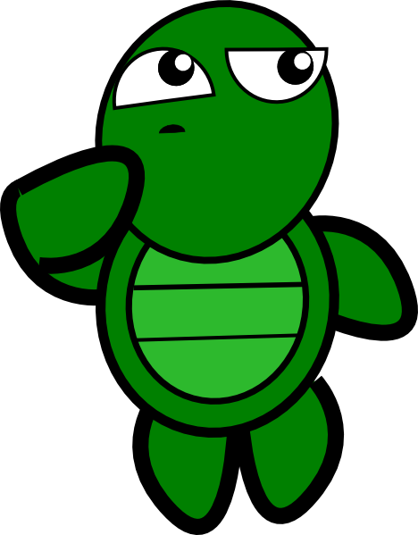 turtle running clipart - photo #42