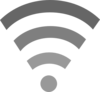 Wifi Grey Clip Art