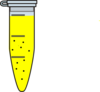 Eppendorf Tube Yellow Clip Art