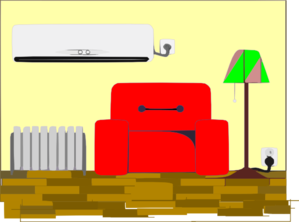 living room clipart
