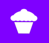 Purple Cupcake Clip Art