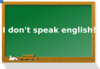 I Dont Speak English Clip Art