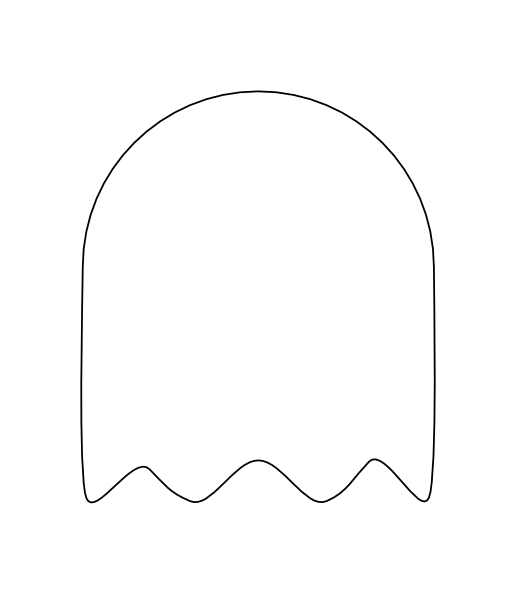 free black and white ghost clipart - photo #42