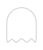 White Ghost Clip Art