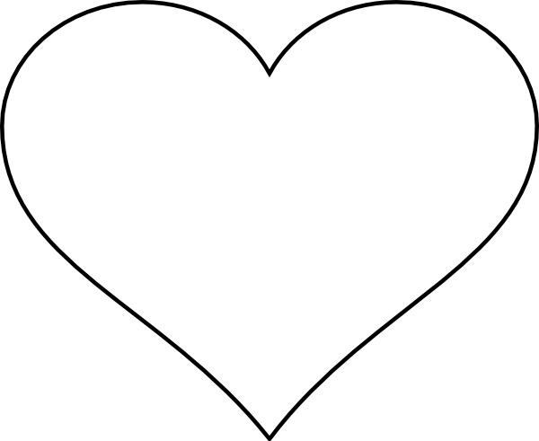 Large Heart Layout Clip Art at vector clip art online