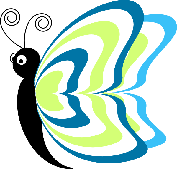 clip art cartoon butterfly - photo #1