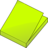 Yellow Post Its Clip Art