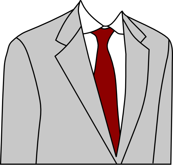 clipart suit and tie - photo #3