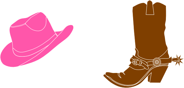 clipart cowgirl boots - photo #25